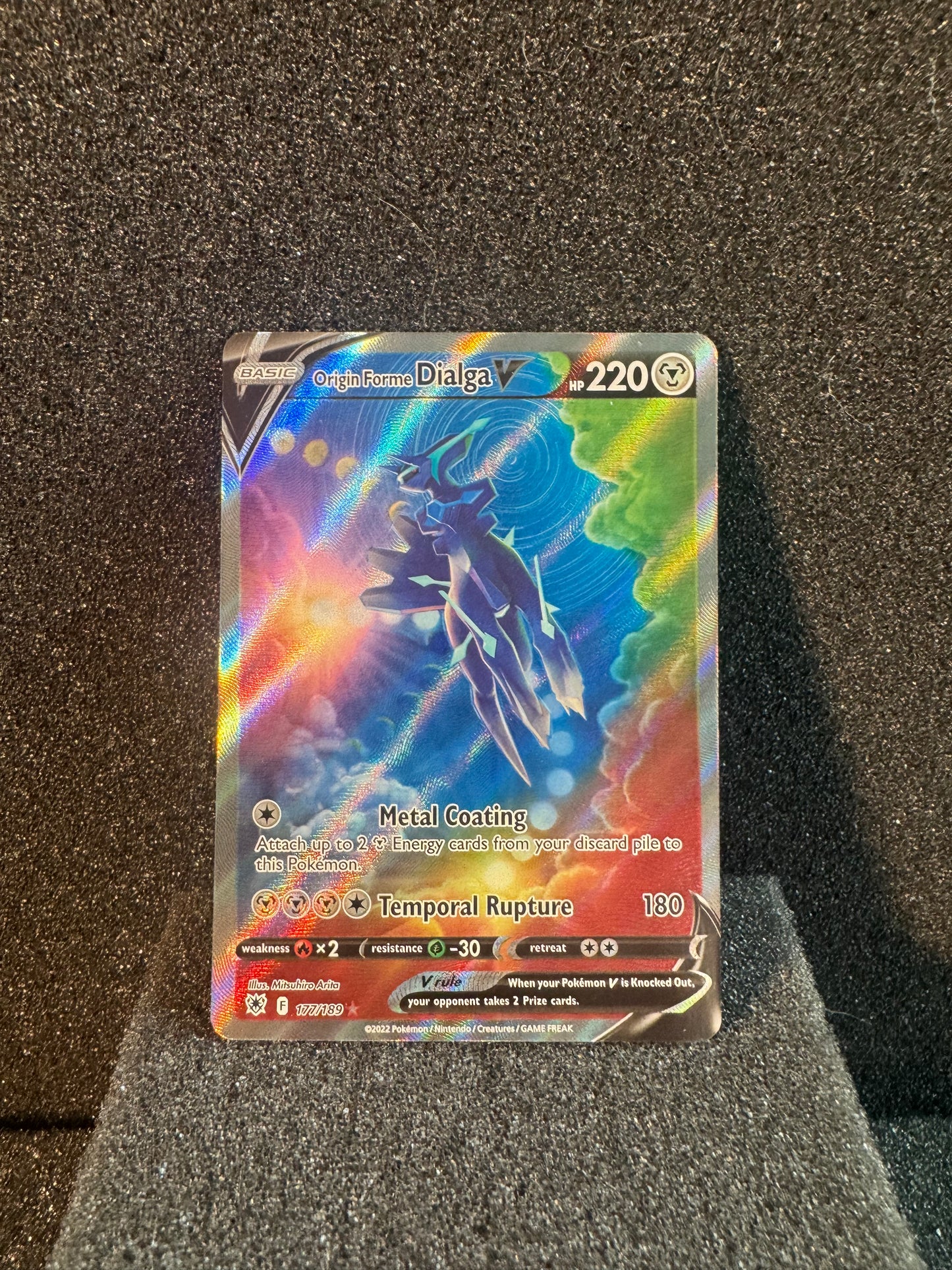 Origin Forme Dialga V (Alternate Full Art) [SWSH10]