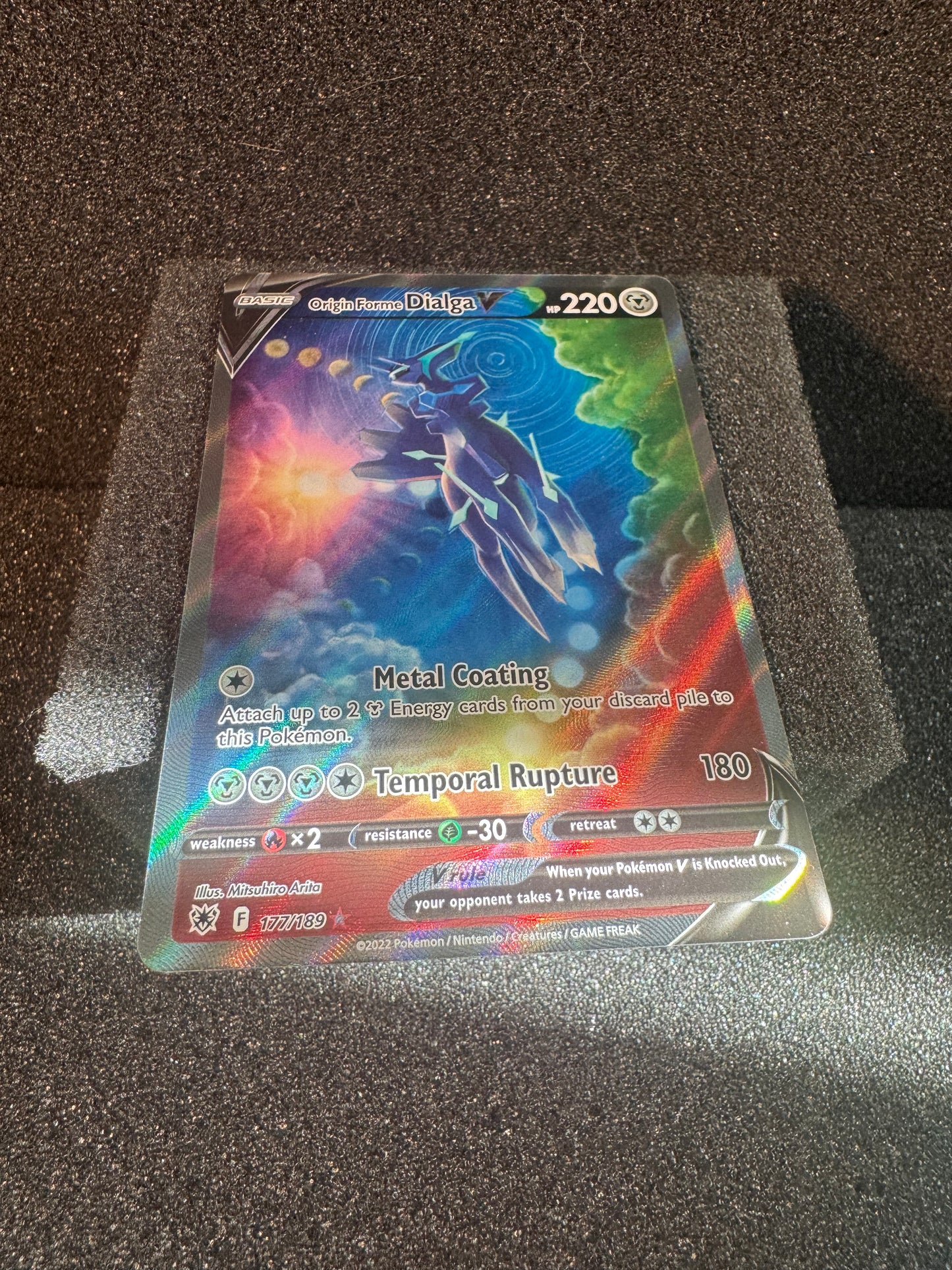 Origin Forme Dialga V (Alternate Full Art) [SWSH10]